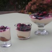 Tiramisu aux fruits rouges