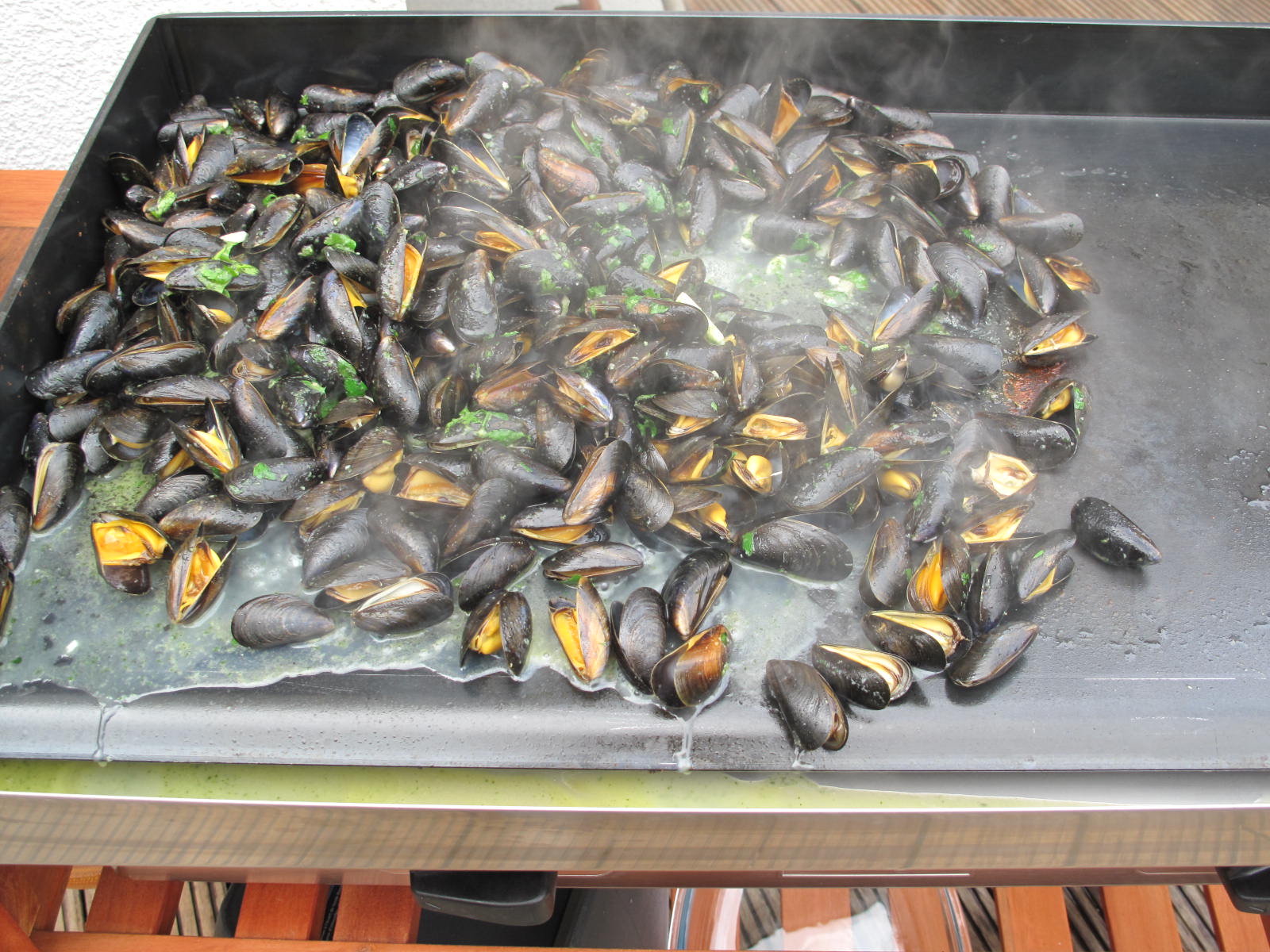 Moules A La Plancha Pour L'apéro