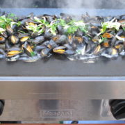 Moules cuisson plancha