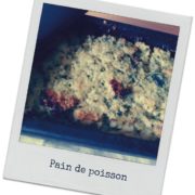 pain de poisson aux épices.