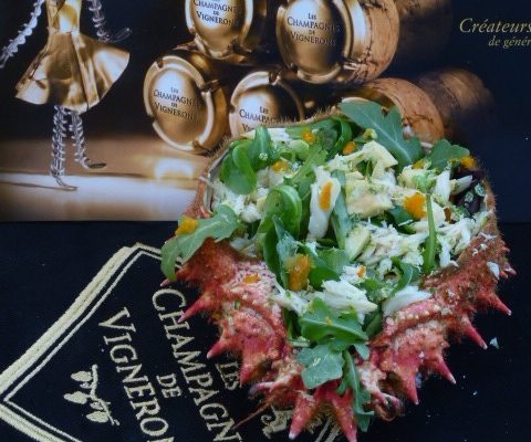 salade de crabe