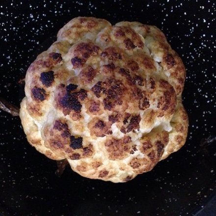 Chou-fleur grillé au four