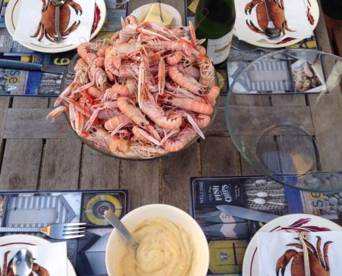 temps de cuisson des langoustines