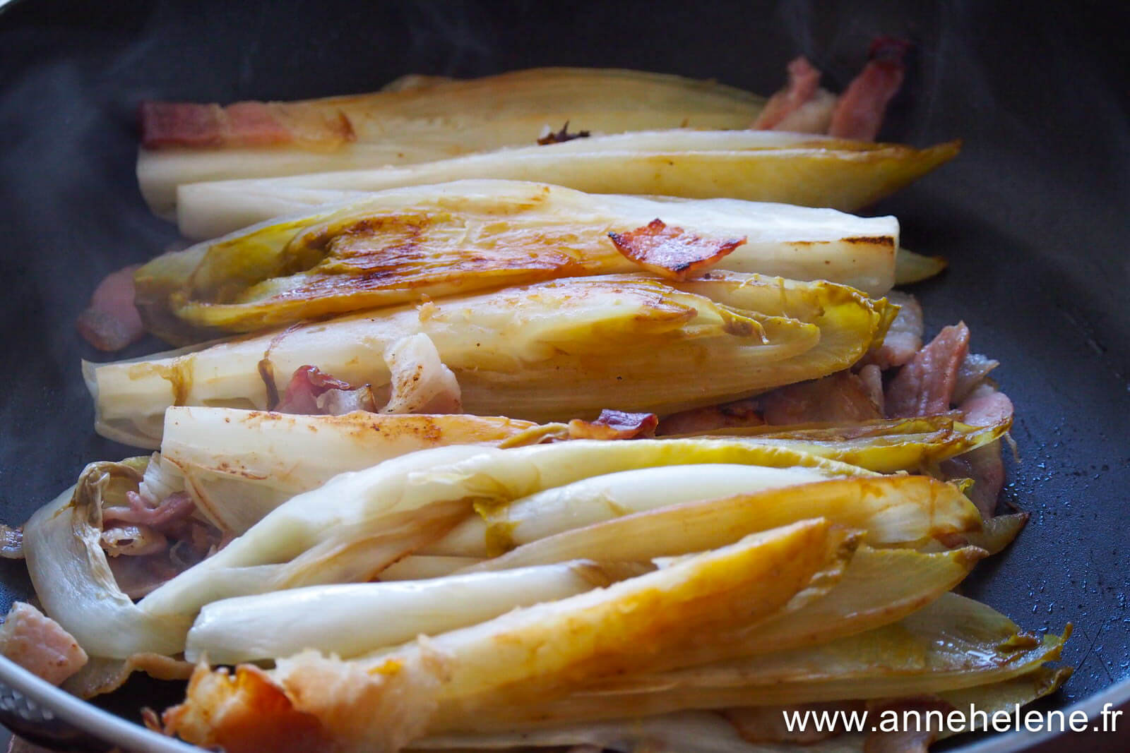 endive au lard , c'est super bon !