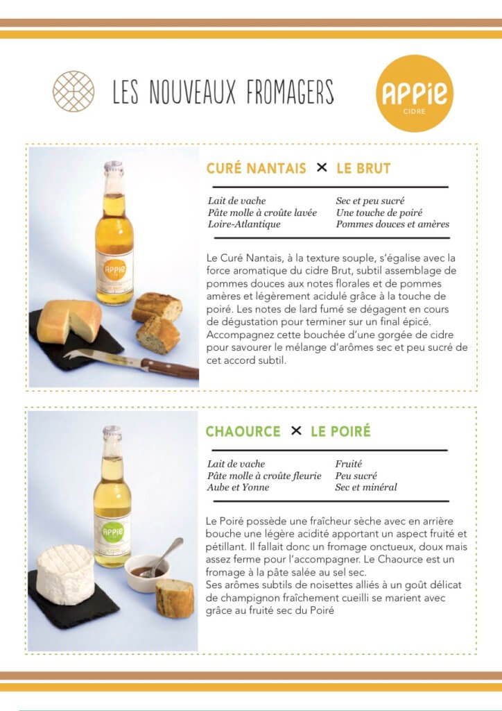 APPIE / NOUVEAUX FROMAGERS