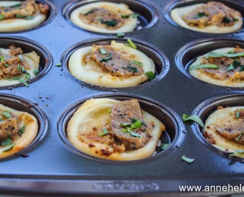 mini pizza pour apéro