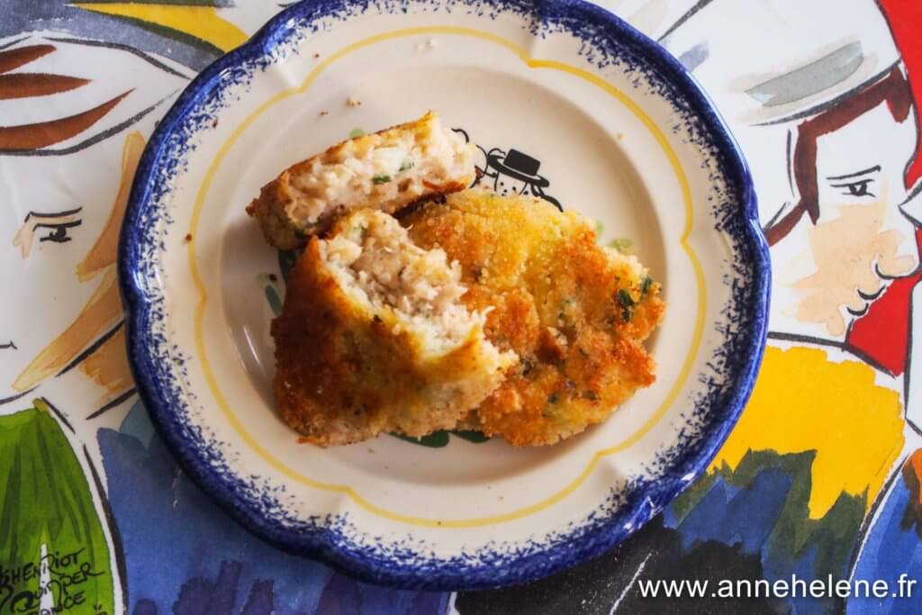 Fish cake - gâteau de poisson 