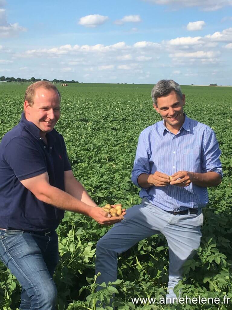 une bonne pomme de terre donne le sourire