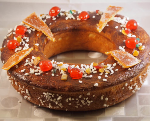 Couronne des rois brioche aux fruits confits