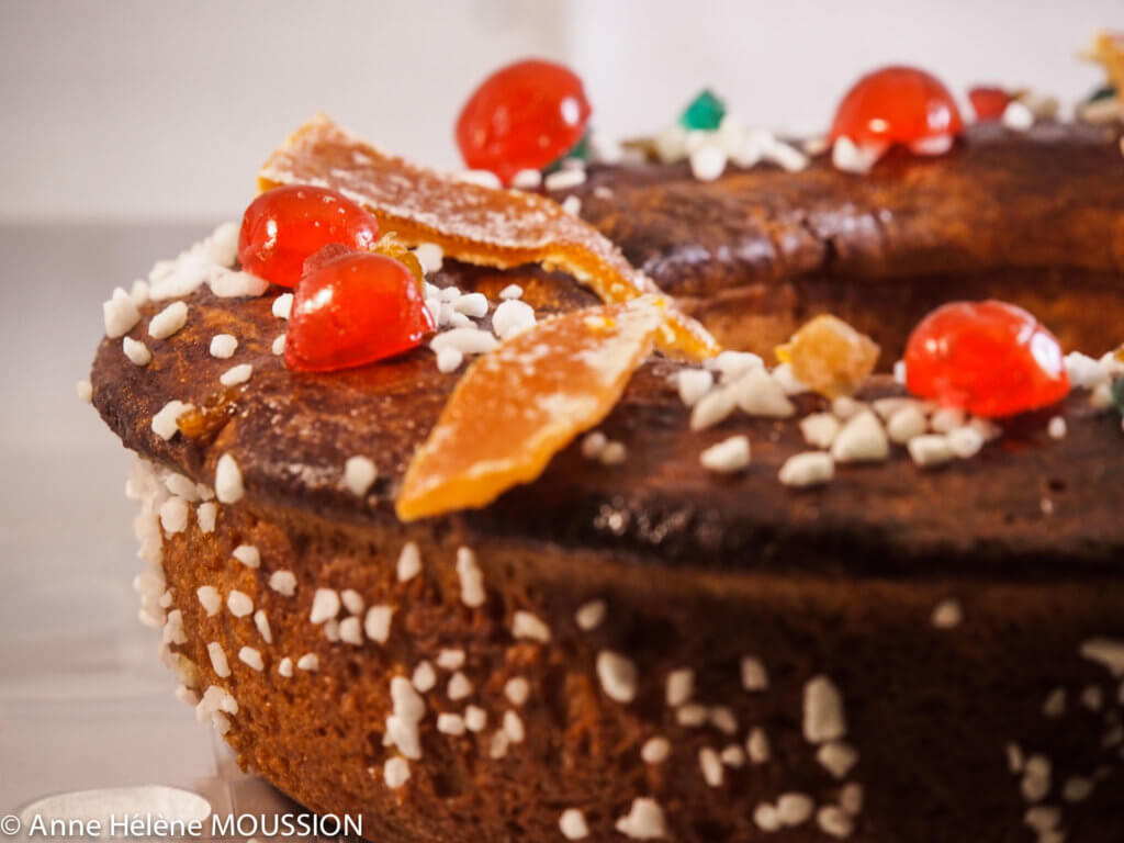 Couronne des rois brioche aux fruits confits