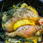 recette de poulet au citron et fines herbes