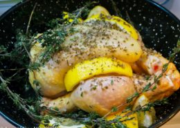 recette de poulet au citron et fines herbes