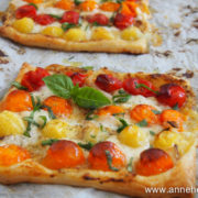 recette de tarte à la tomate et moutarde