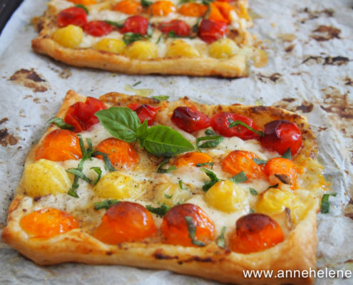 recette de tarte à la tomate et moutarde