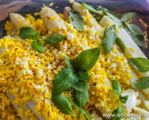 recette asperge mimosa