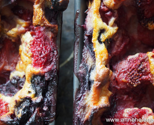 clafoutis aux fruits rouges