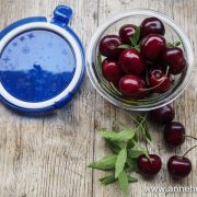 Cerises confites à l'huile d'olive