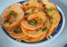 carpaccio de melon