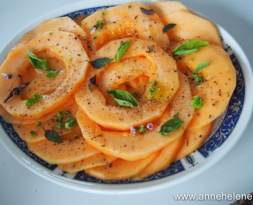 carpaccio de melon