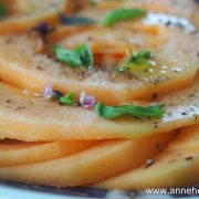 melon en carpaccio