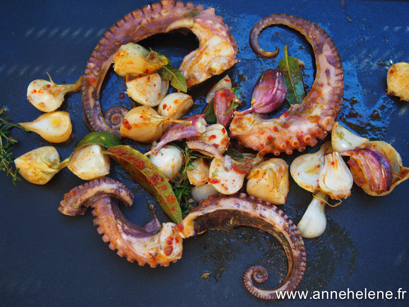 poulpe à la plancha
