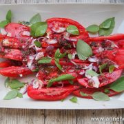 vinaigrette à la framboise fraîche