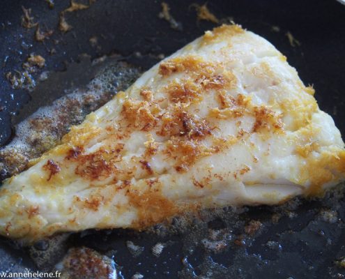 Filets de poisson meunière