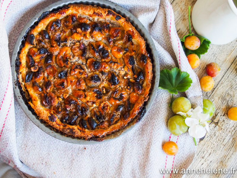 tarte aux prunes