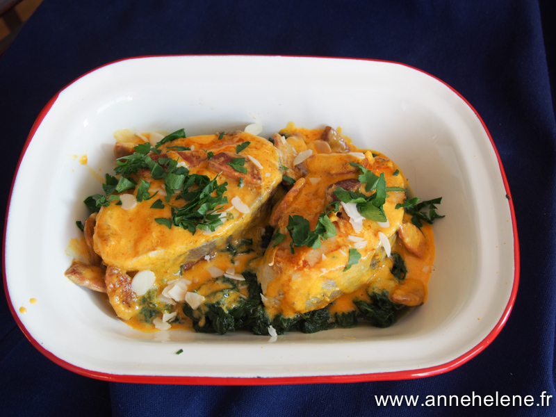 Curry de poisson au lait de 