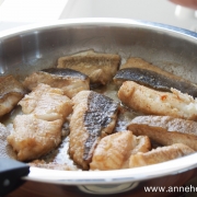 Filets de poissons blancs cuit au beurre