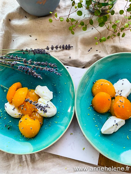 Abricots pour un dessert 