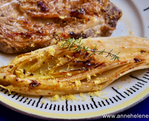 Endives braisées au jus de citron