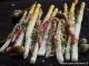 recette asperge et rhubarbe roties au four