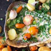 Recette poisson au four aile de raie