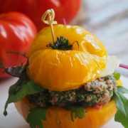 Burger de tomate d'antan