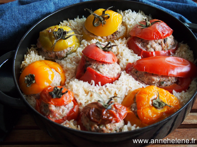 tomates farcies en cocotte 