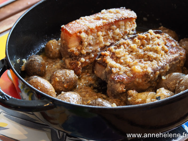 lard roti en cocotte