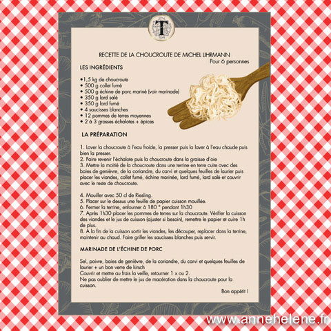 recette de choucroute cave de turckheim