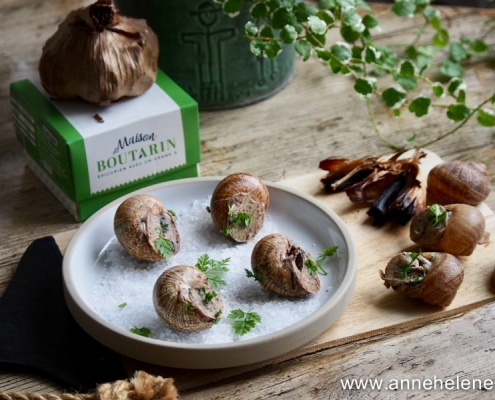 recette ail noir escargots