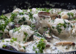 poisson blanc en sauce lait de coco