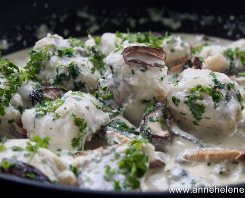 poisson blanc en sauce lait de coco